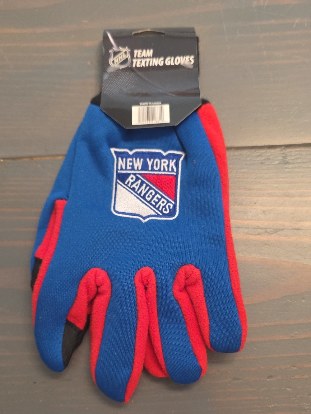 NHL New York Rangers Team Gloves